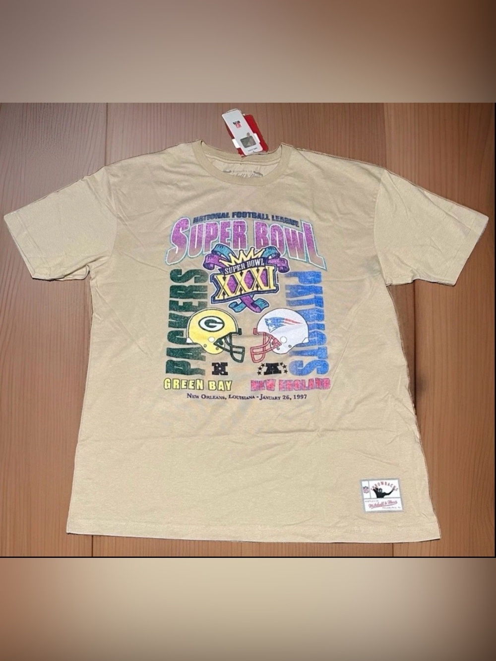 NWT - Men’s Vintage Super Bowl XXXI Graphic T-Shirt, Size - L
